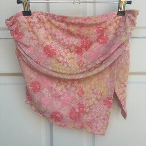 SHEIN floral tube top